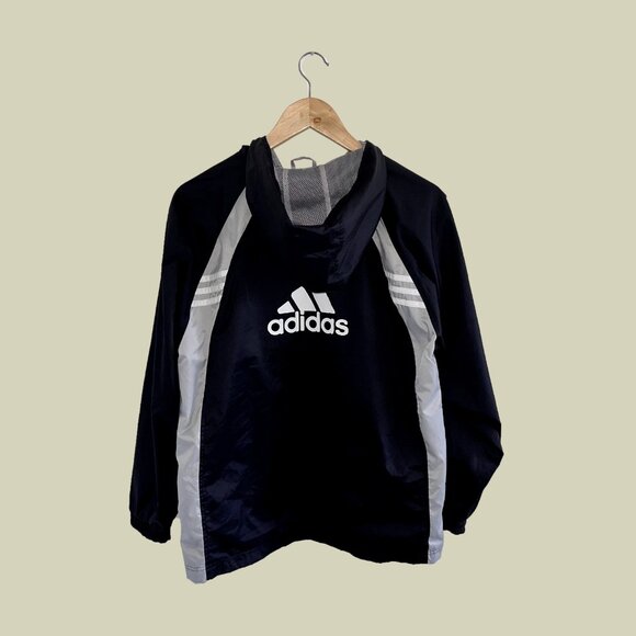 Adidas Black Windbreaker - Picture 2 of 2